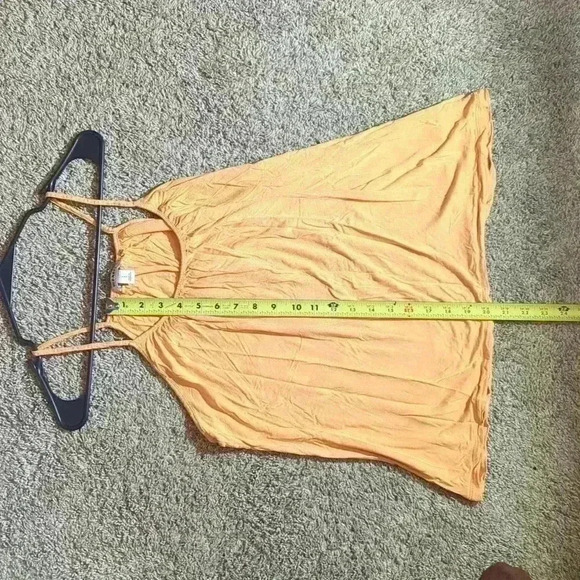 Old Navy tank top, orange, size large - Picture 5 of 6